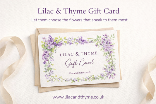 Lilac & Thyme Gift Card
